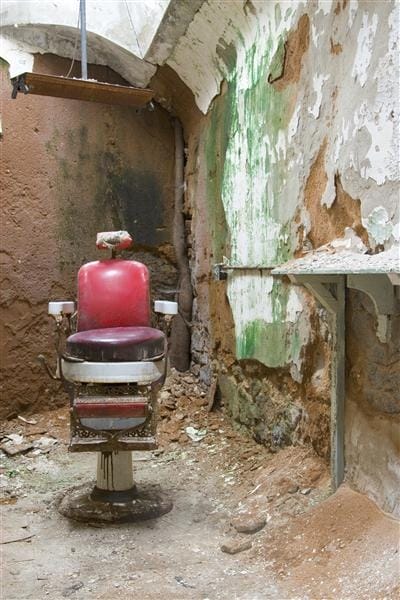 Abandoned Barber's Chair