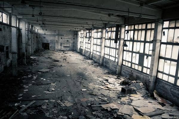 Abandoned Industrial Interior