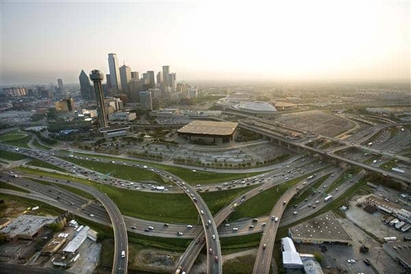 Downtown Dallas Aerial