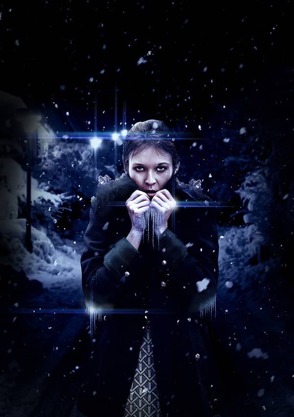 How to Create This Freezing Cold Portrait Photo Manipulation in