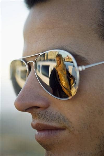 Man Wearing Sunglasses