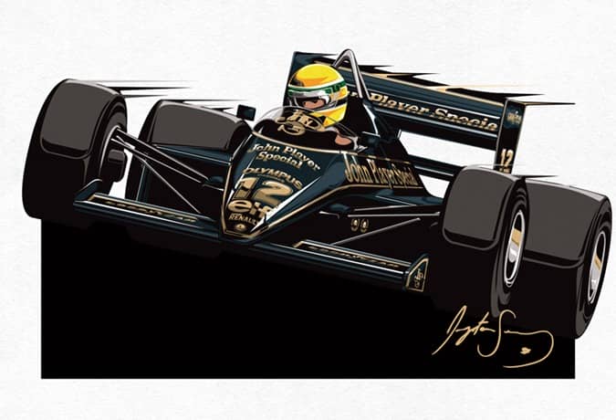 Senna Poster V4 Short
