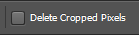 Delete Cropped Pixels