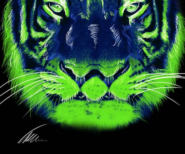 How to Create a Psychedelic Tiger Illustration in Photoshop - Photoshop ...
