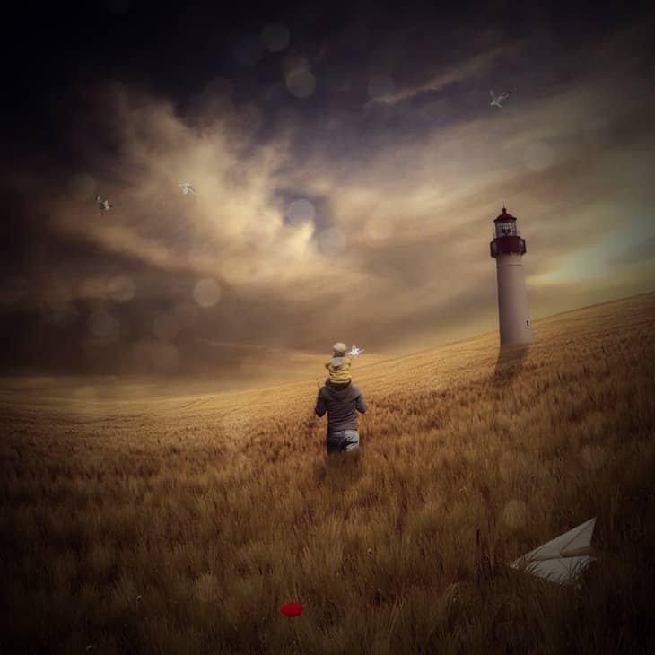 How to Create a Mystical Father and Son Scene in Photoshop | Photoshop  Tutorials