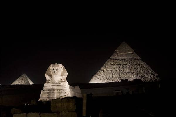 The Sphinx and Pyramids, Egypt