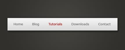 Text added to navigation bar