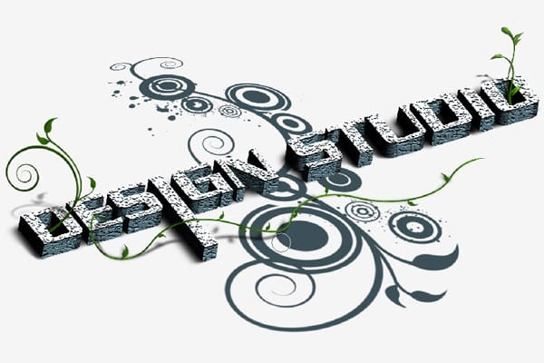 Floral 3D Text Effect Floral 3D Text Effect