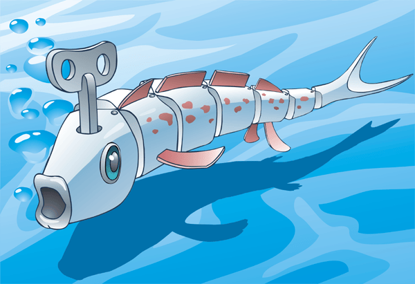 Mechanical fish Mechanical fish