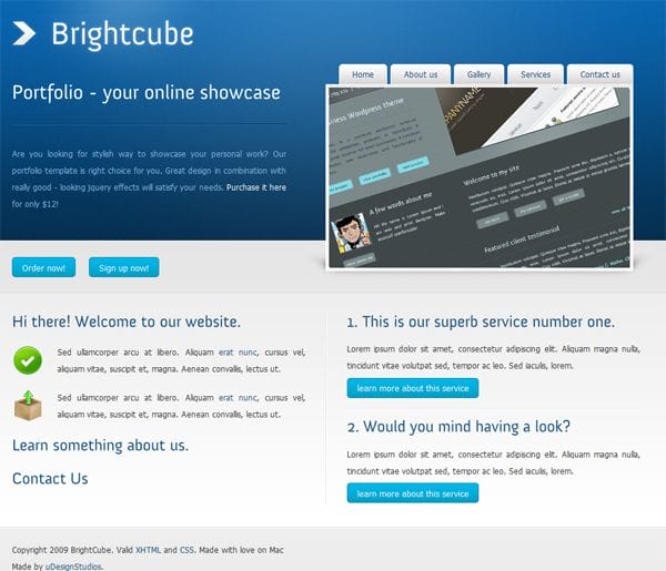 Brightcube Template Brightcube Template