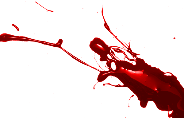 Splattered Blood