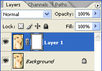 Duplicated Layer with Layer Mask