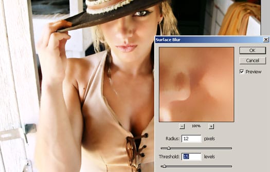 Photoshop Surface Blur