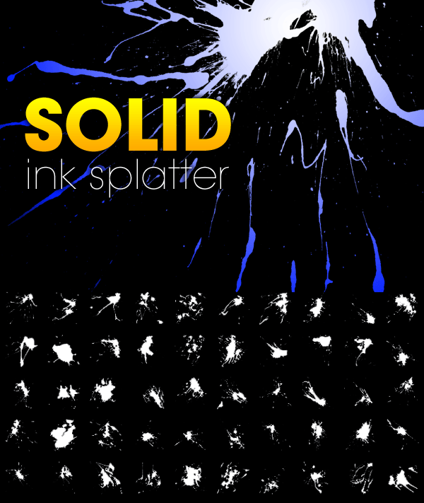 Solid Ink Splatter thumbnails