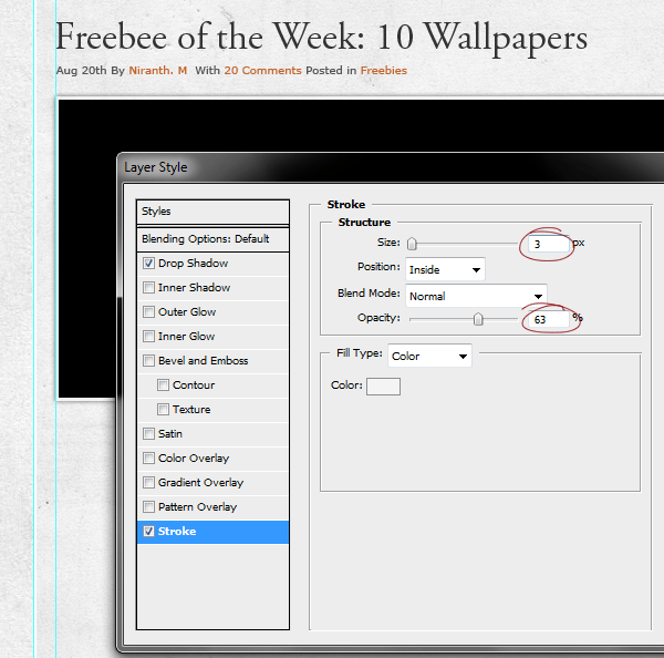 Create a Minimalist Blog Layout in Photoshop - Photoshop Tutorials