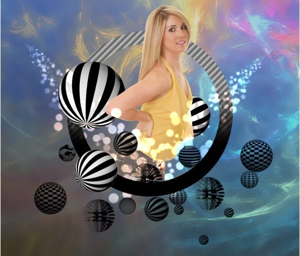 random-spheres random-spheres