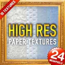 10 High Res Paper Textures