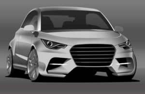 How to Create an Audi A1 Digital Car Painting in Photoshop
