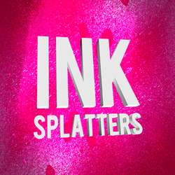 Ink Splatters Photoshop Brushes