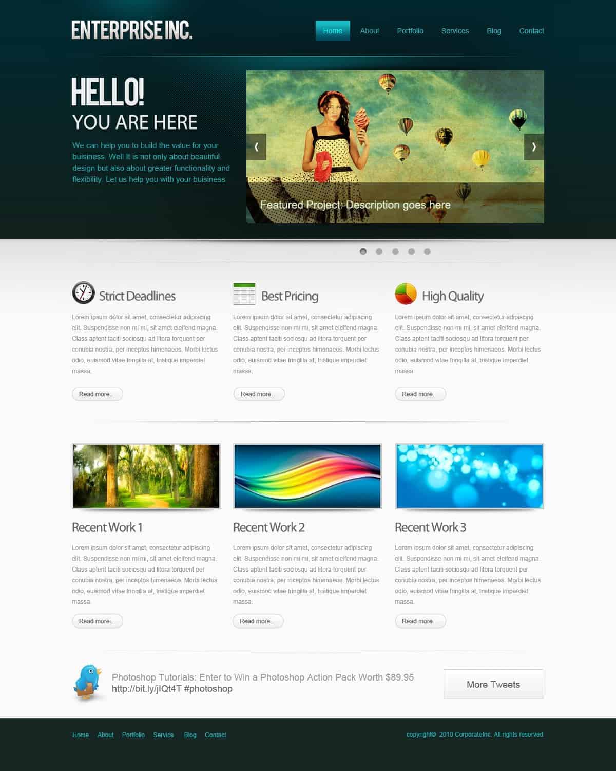 Download How To Create A Professional Web Layout In Photoshop Photoshop Tutorials
