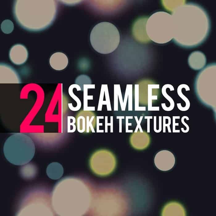 Freebie: 24 Seamless Bokeh Textures