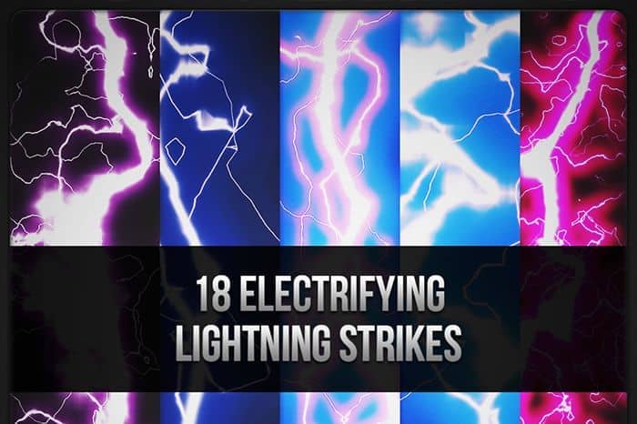Freebie: 18 Electrifying Lightning Strikes