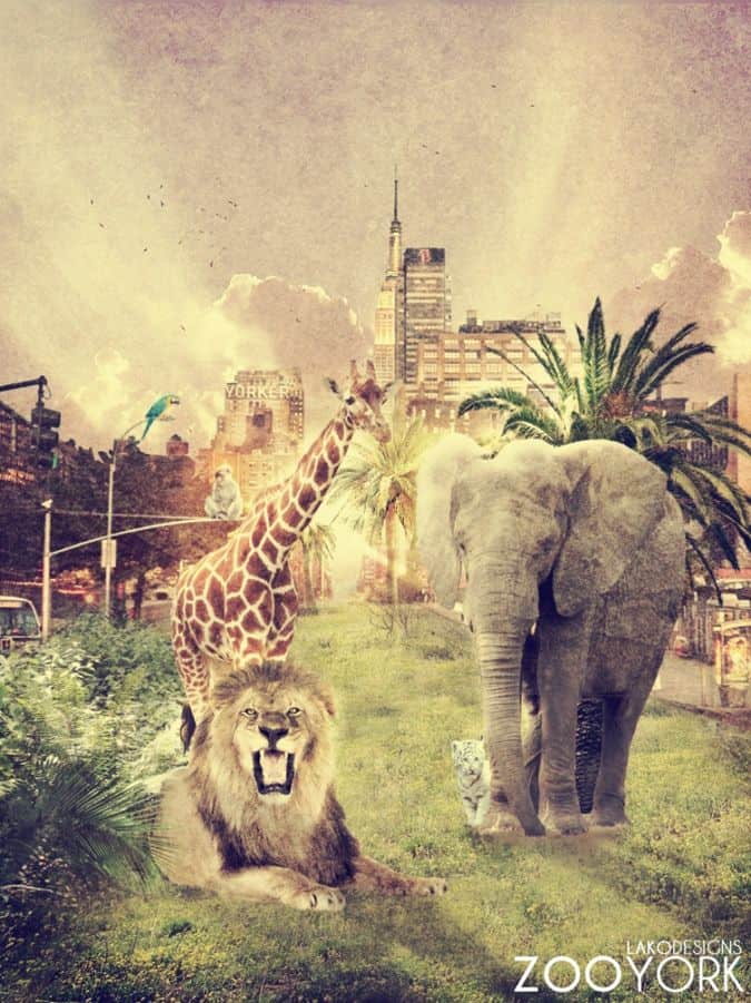 15 Wickedly Awesome Photomanipulations by Robin Lakowitz