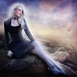 How to Create This Mystical Scene and Add Makeup to a Girl in Photoshop