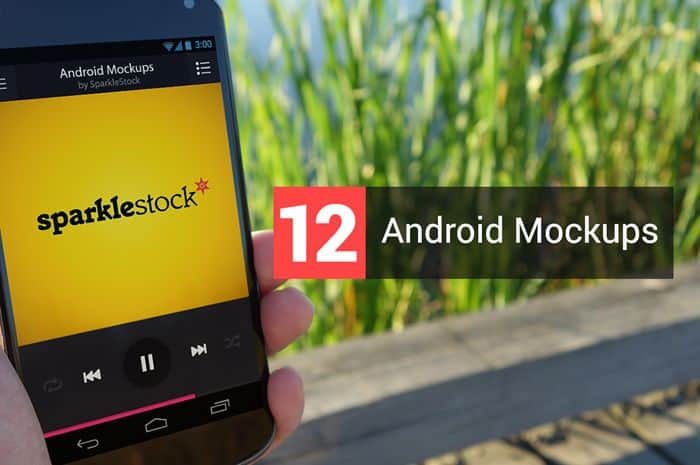 Free Download: 3 Realistic Android Mockups