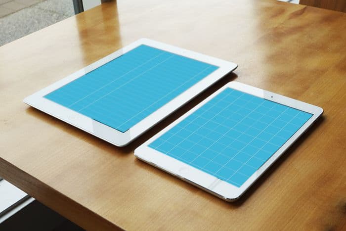 Free Download: 3 iPad and iPad Mini PSD Mockups