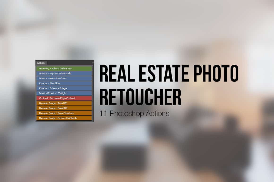Free Download: Photoshop Actions for Real Estate Photographers
