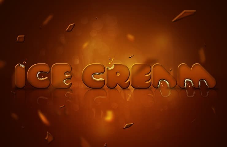 How to Make Delicious Ice Cream Text in Photoshop