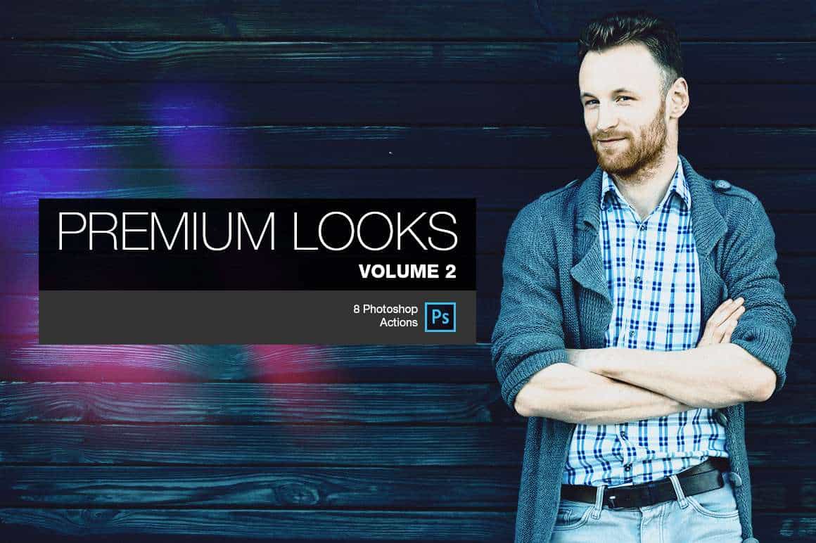 8 Premium Looks Actions for Photoshop