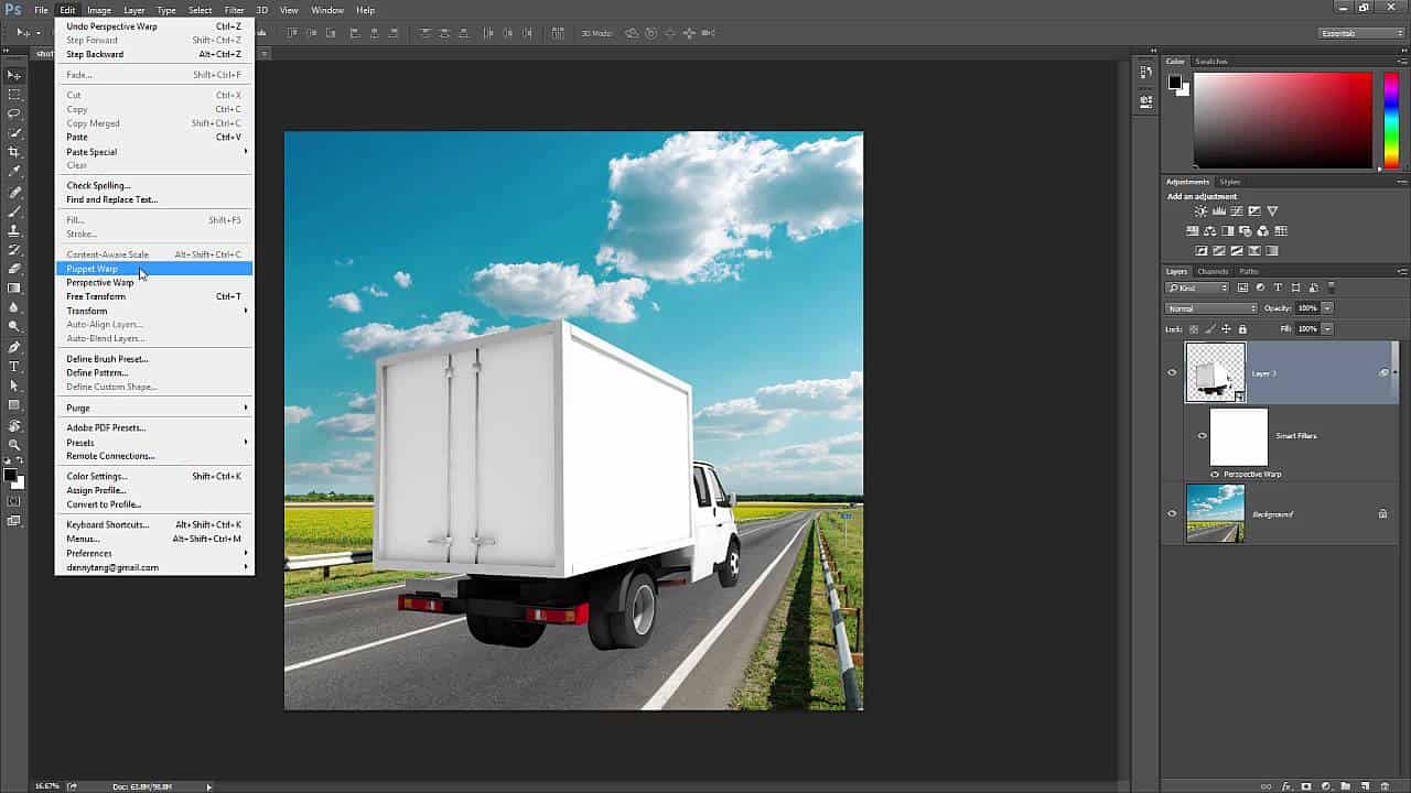 Photoshop Quick Tip: How to Rotate a Selection or an Image