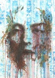 Interview with an Artist Working in Ink Tea and Alcohol, Carne Griffiths