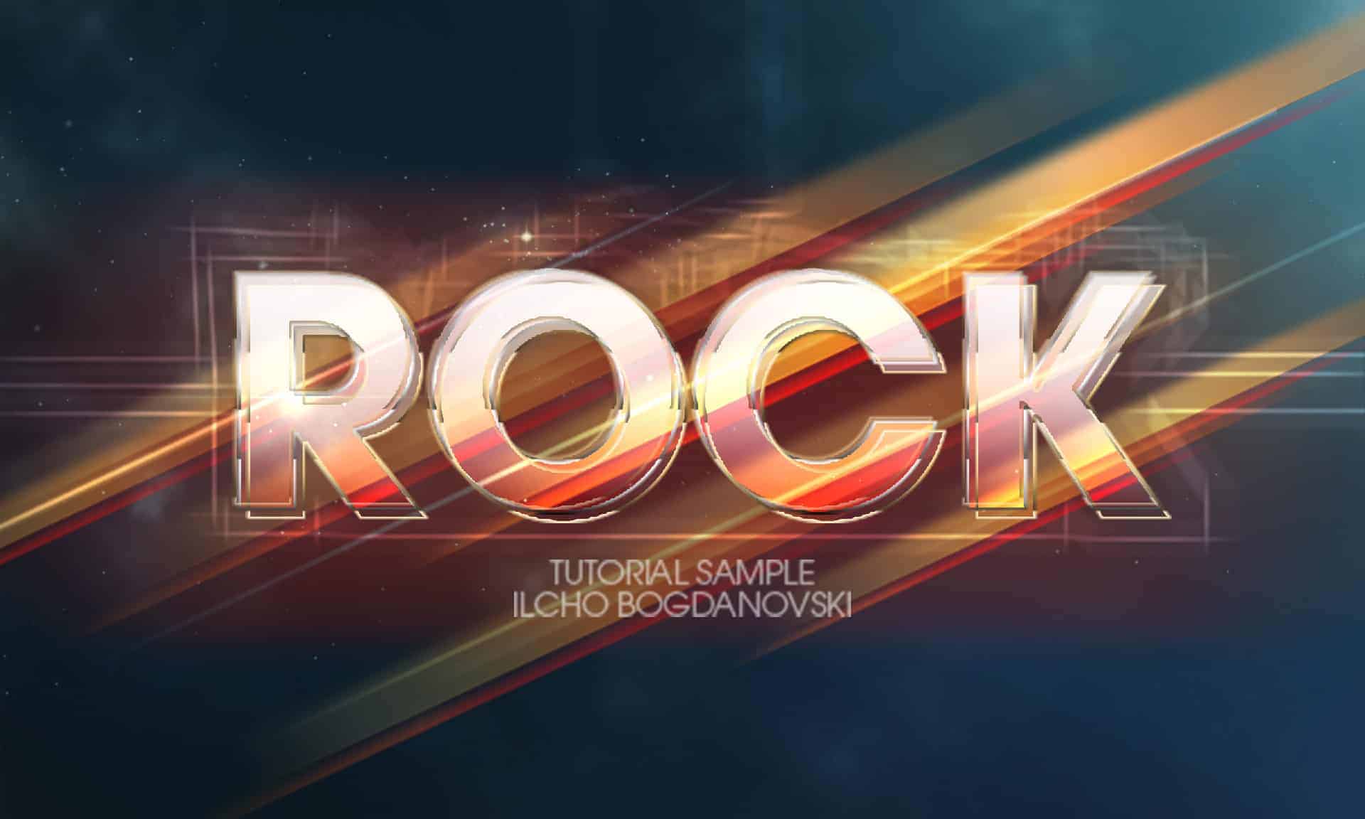 Create a Space Flate Text Effect in Photoshop