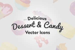 10 Dessert and Candy Icons