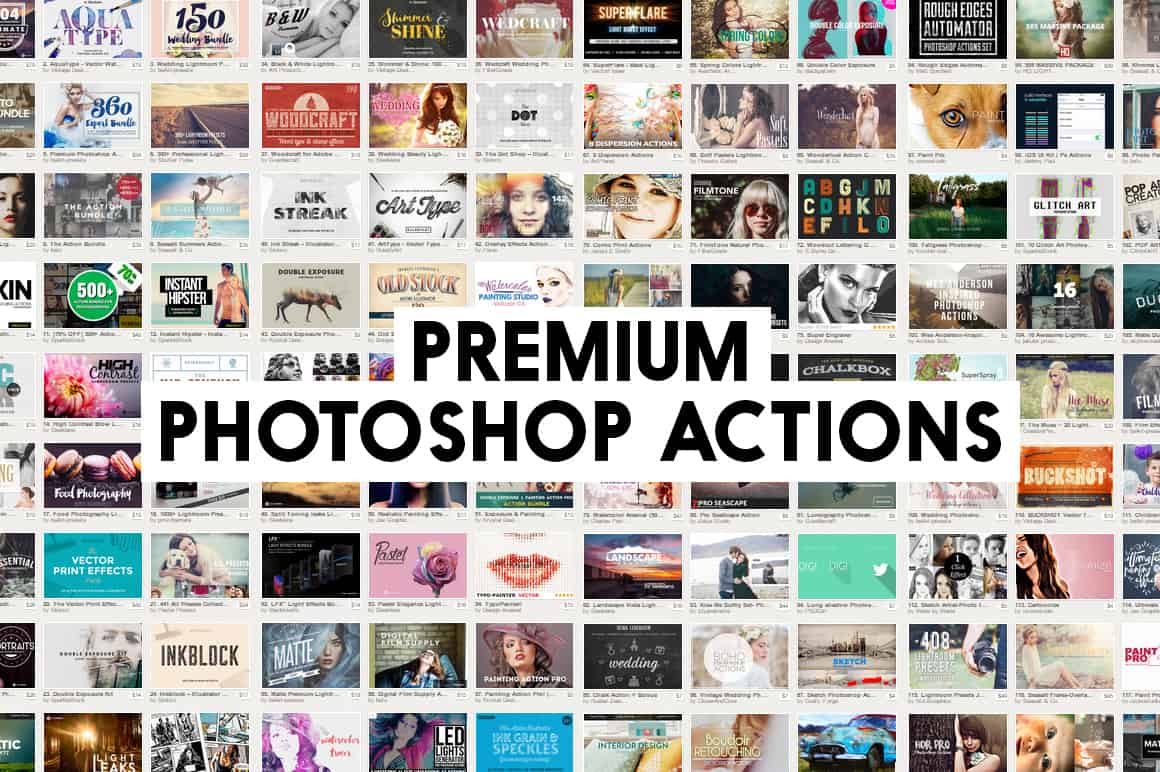 Best Marketplaces for Premium Photoshop Actions