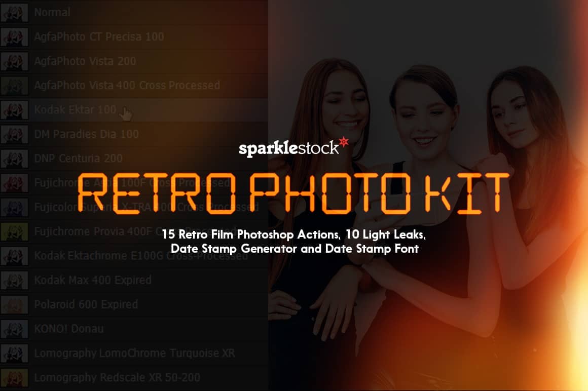 Retro Photo Kit Turns Your Digital Photos into Film-Style Scans