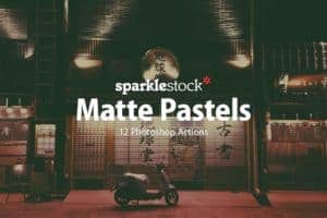 Free Matte Pastels Actions Inspired by Masashi Wakui
