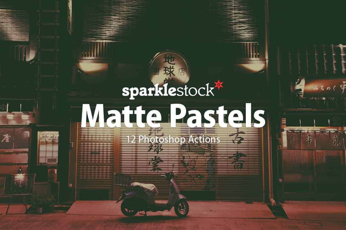 Free Matte Pastels Actions Inspired by Masashi Wakui