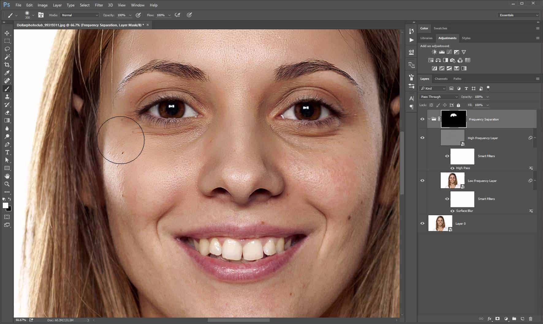 How to Airbrush Skin With Frequency Separation Tutorials