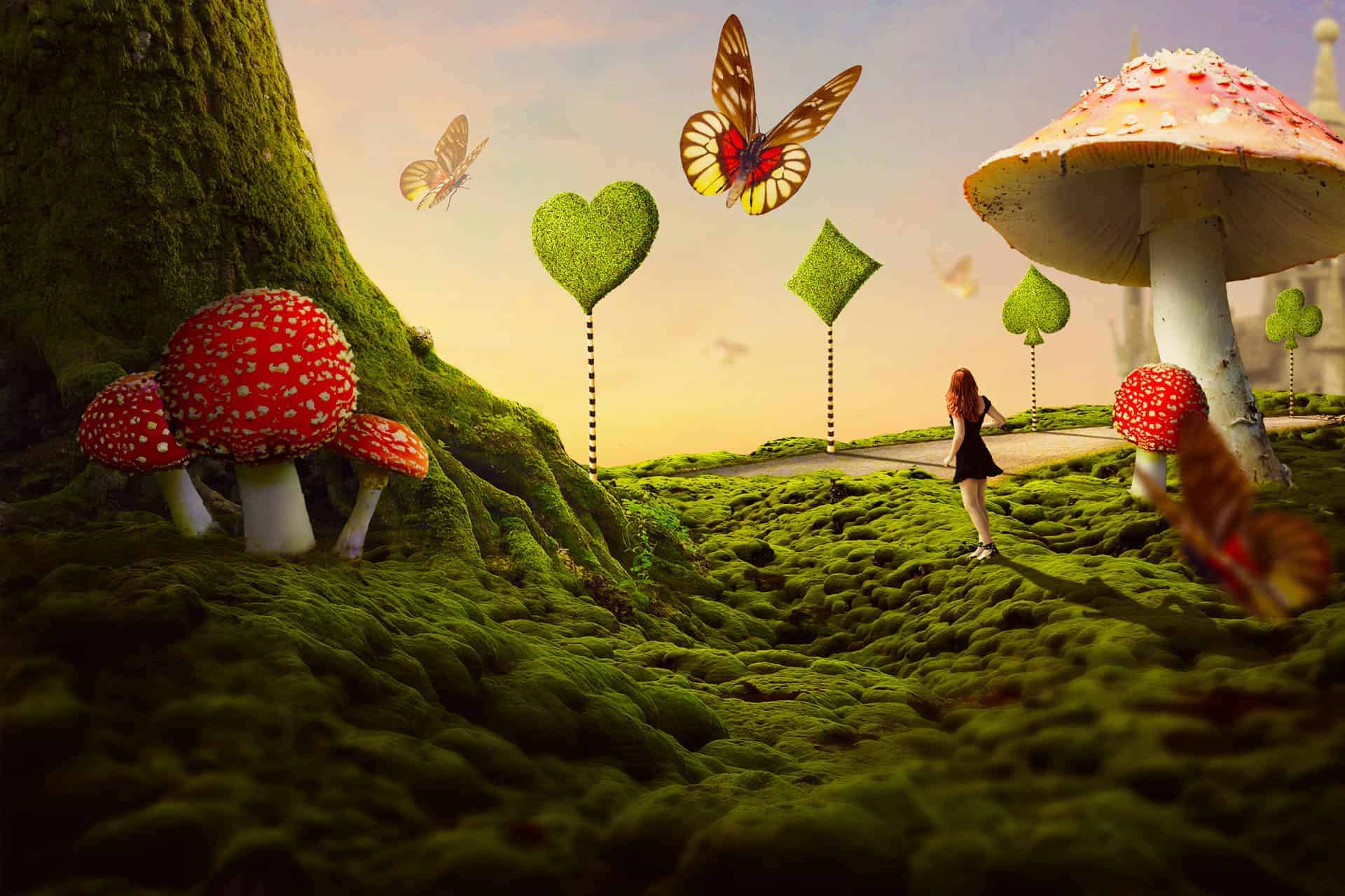 How to Create a Wonderland Photo Manipulation with Photoshop