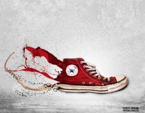 How to Create an Awesome Splashing Sneaker in Photoshop