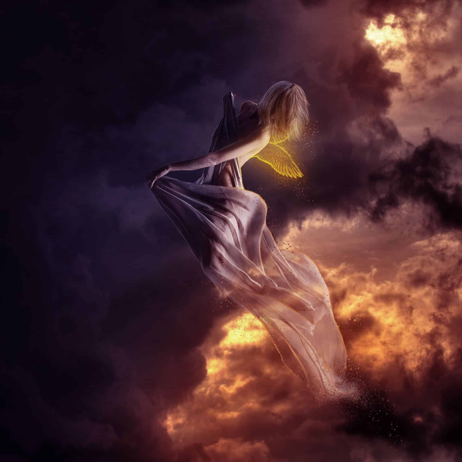 How to Create a Flying Angel Photo Manipulation in Photoshop