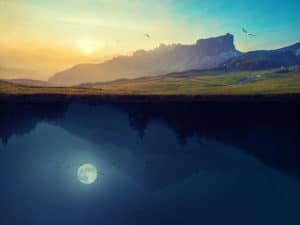 How to Create a Surreal Upside Down Landscape with Photoshop