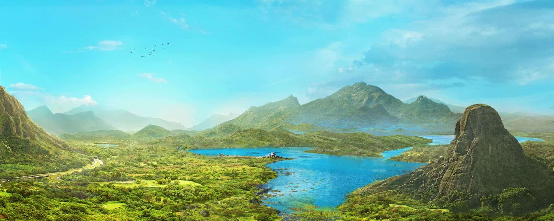 How to Create a Scenic Landscape Photo Manipulation with Adobe Photoshop