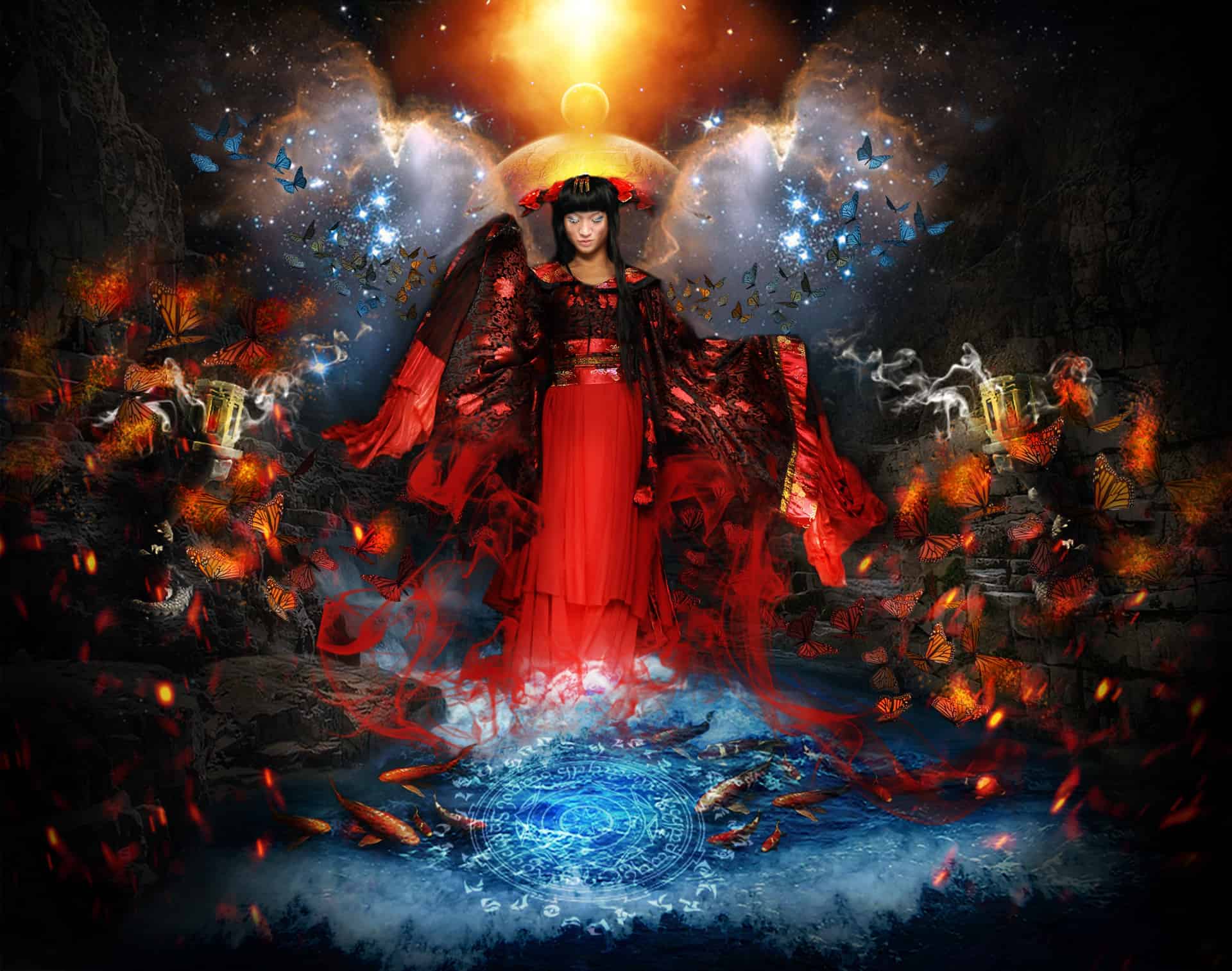 How to Create This Amazing Artwork of a Great Enchantress in Photoshop