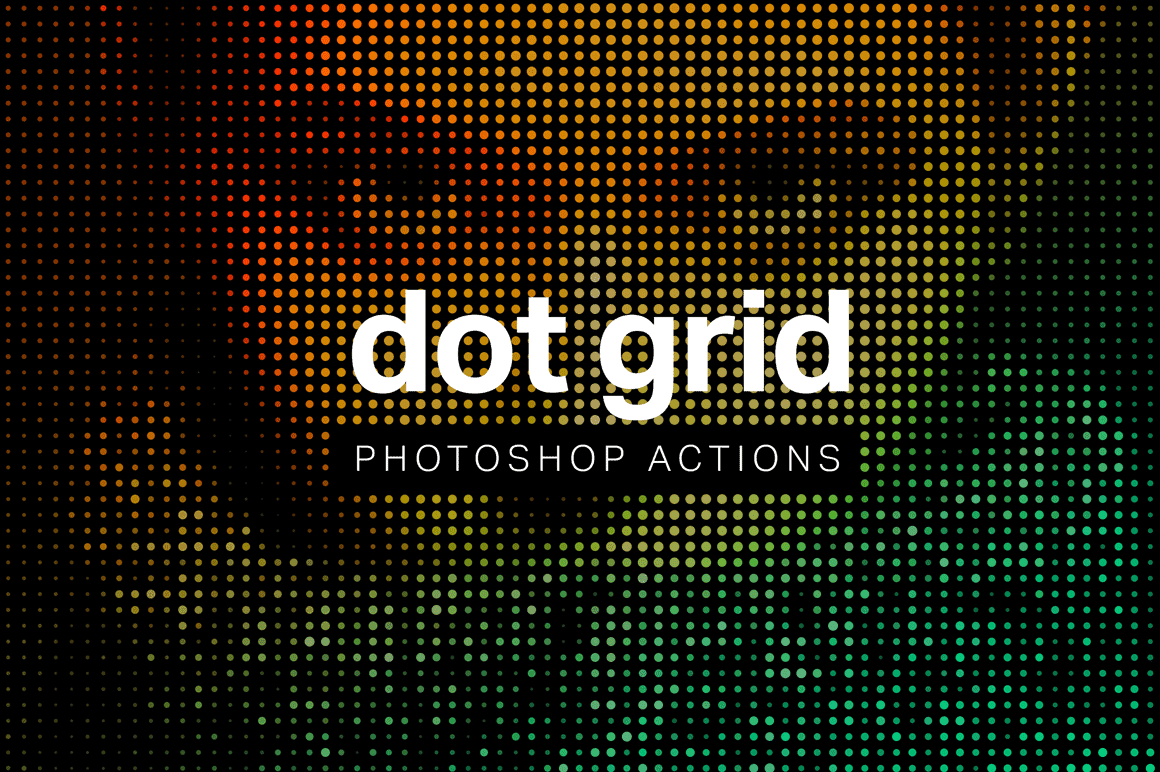 Create Dot Grid Art in 1 Click