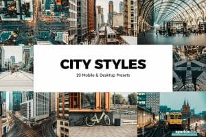 8 Free City Styles Lightroom Presets and LUTs